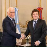 Encuentro de Javier Milei con el presidente de Armenia: Vahagn Khatchaturyan